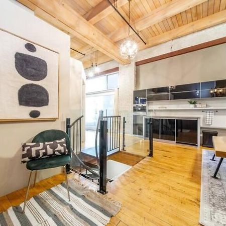 Historic Jd Loft, Near Ice District, Rogers Place, Ug Parking Edmonton Bagian luar foto