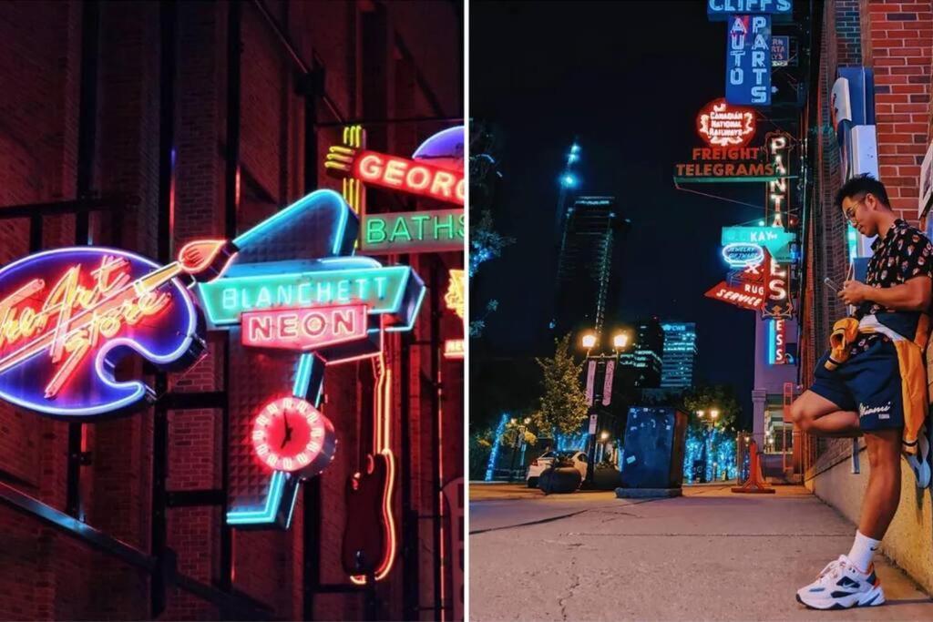 Historic Jd Loft, Near Ice District, Rogers Place, Ug Parking Edmonton Bagian luar foto